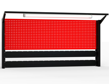N-4-09-04 Tablica na narzędzia 920mm x 1920mm x 135mm z oświetleniem