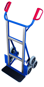 Taczka sprzętowa, dwa 3-ramienne wieńce kół VARIOfit sk-1157