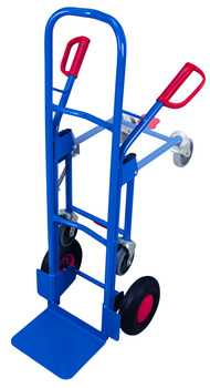 Taczka stalowa z kołem podporowym VARIOfit sk-710.055