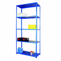 Regał magazynowy 2500x950x300 - 5 półkowy lekki R-1-05-02