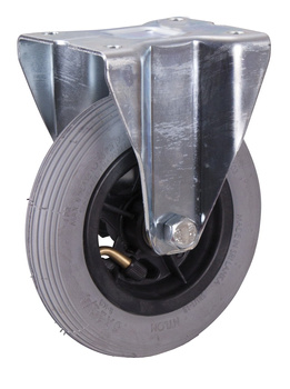 Koło stałe, 150 x 30 mm, szare (pneumatyczne) VARIOfit bpl-150.001