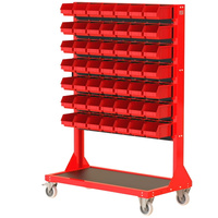 ST 110-11-P3 Stojak Narzędziowy w zestawie z listwami oraz pojemnikami