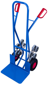 Taczka do transportu po schodach, dwa 5-ramienne wieńce kół VARIOfit sk-710.209
