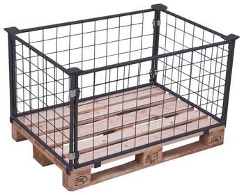 Nadstawka paletowa Typ 62, RAL 7016 VARIOfit pa-080.020/AG