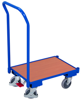 Wózek systemowy Euro z podłogą z płyty (krawędź: 10 mm) i pałąkiem VARIOfit sw-410.071