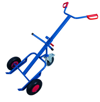 Taczka do beczek z kołem podporowym z hamulcem VARIOfit fk-1105