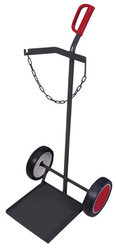 Taczka do transportu 1 butli stalowej propan-butan 33 kg VARIOfit fk-1204/33/AG