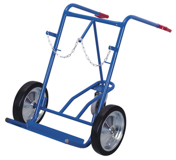Taczka do transportu 2 butli stalowych o pojemności 40 - 50 l VARIOfit fk-1302