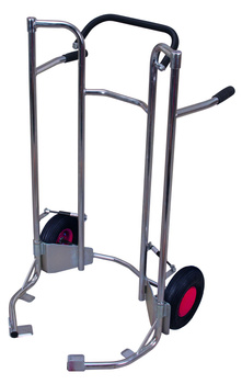 Taczka do opon, niska, cynkowana VARIOfit sk-710.312